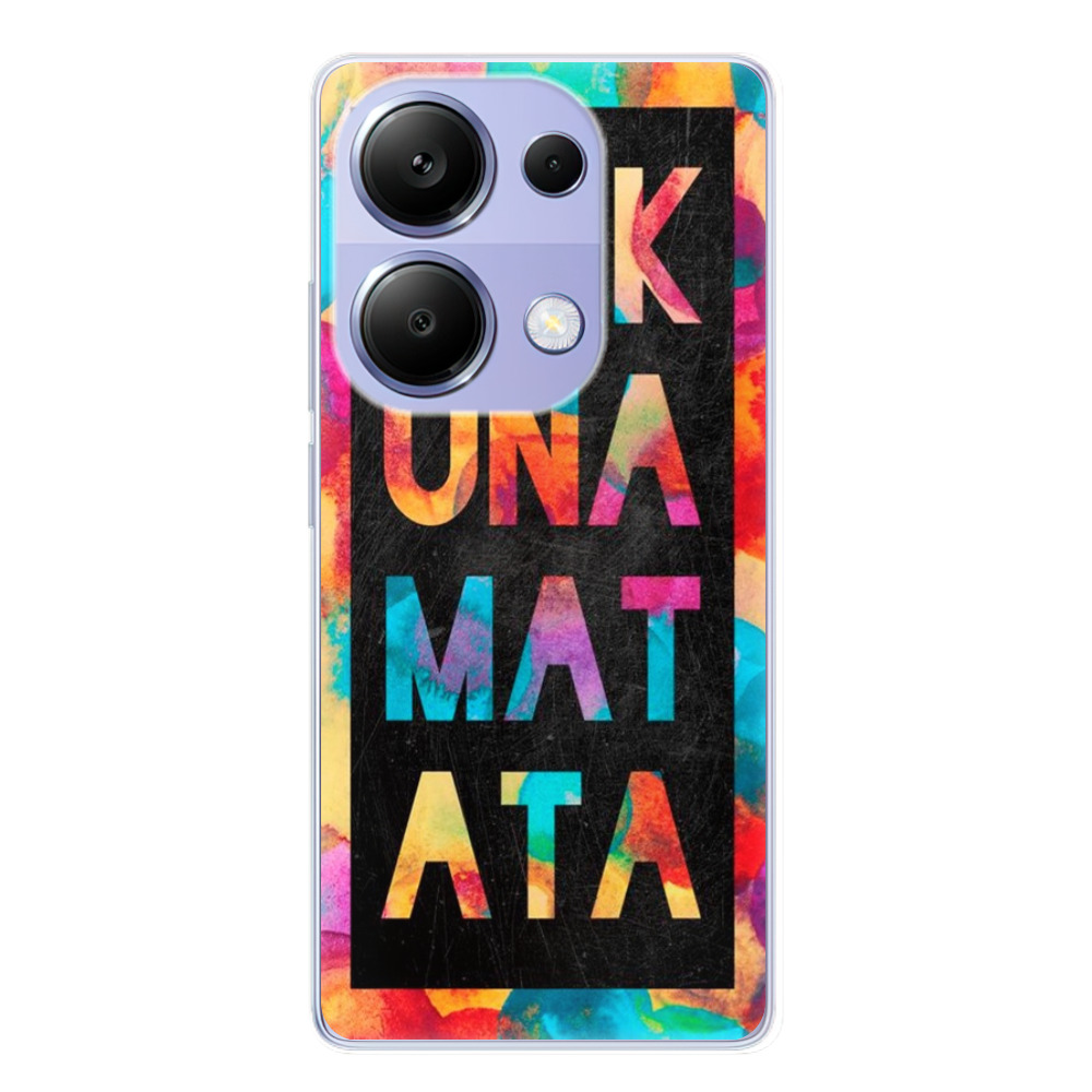 Odolné silikónové puzdro iSaprio - Hakuna Matata 01 - Xiaomi Redmi Note 13 Pro