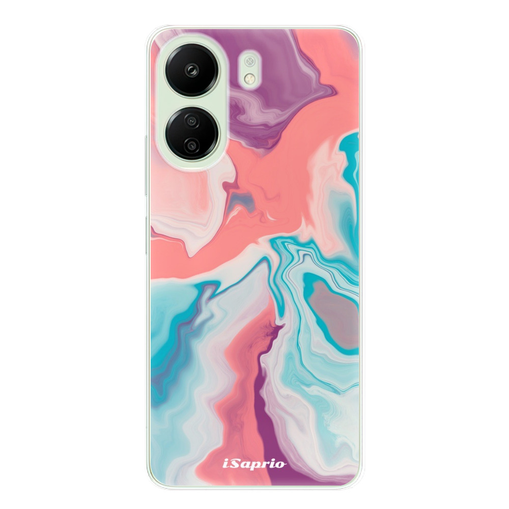 Odolné silikónové puzdro iSaprio - New Liquid - Xiaomi Redmi 13C