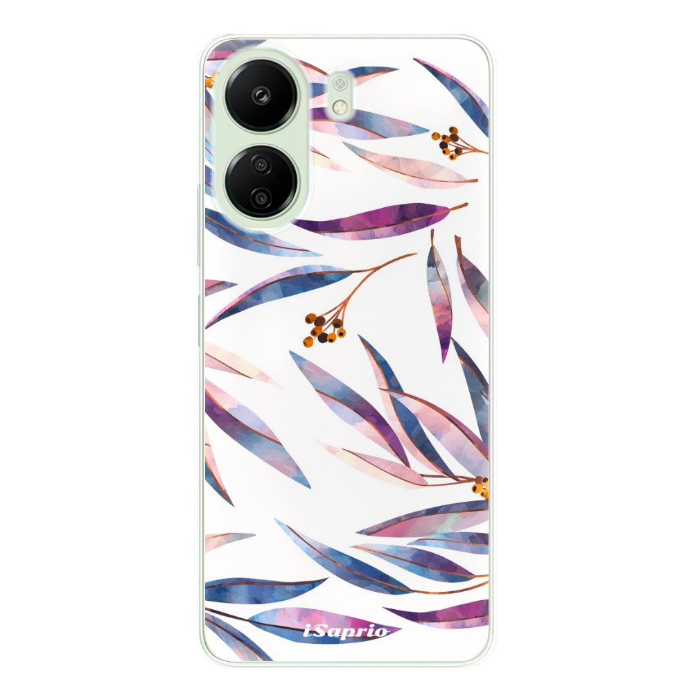 Odolné silikónové puzdro iSaprio - Eucalyptus - Xiaomi Redmi 13C