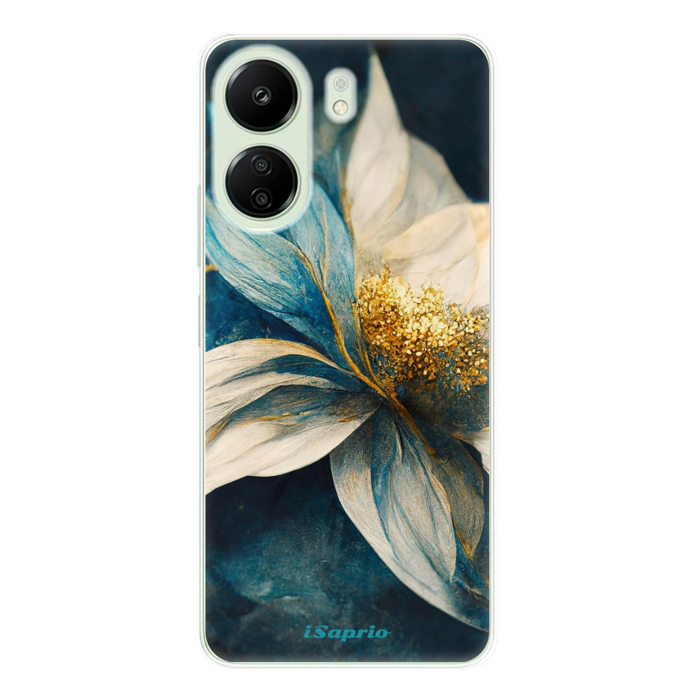 Odolné silikónové puzdro iSaprio - Blue Petals - Xiaomi Redmi 13C
