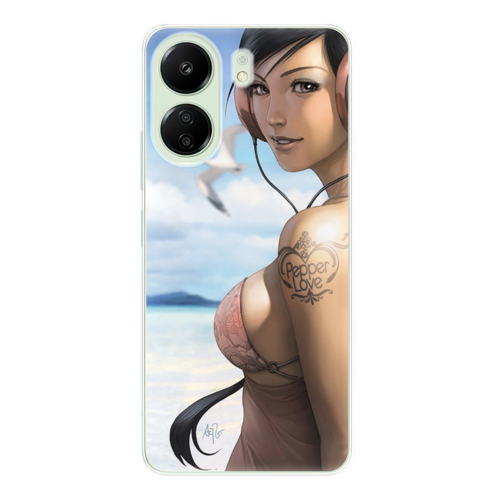 Odolné silikónové puzdro iSaprio - Girl 02 - Xiaomi Redmi 13C