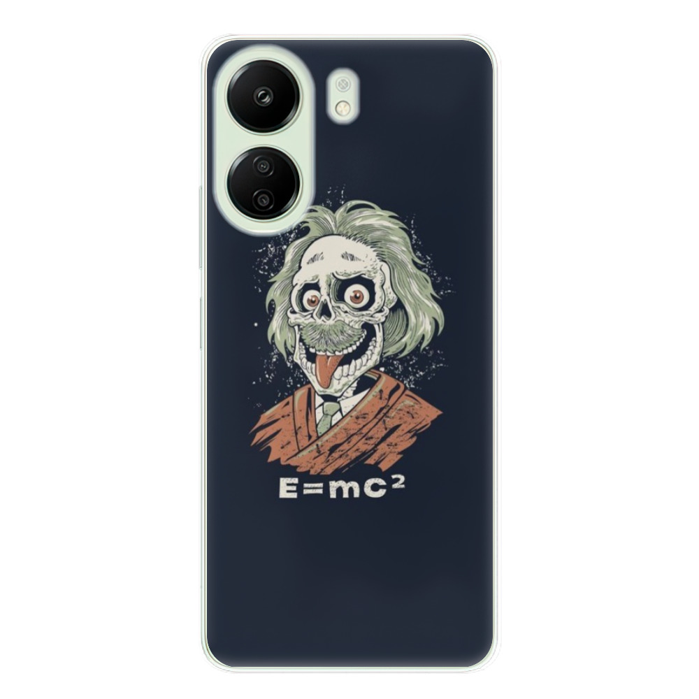 Odolné silikónové puzdro iSaprio - Einstein 01 - Xiaomi Redmi 13C