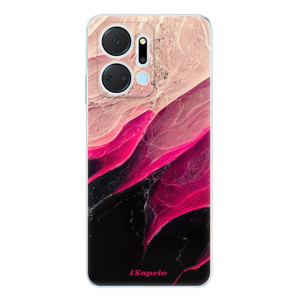 Odolné silikónové puzdro iSaprio - Black and Pink - Honor X7a