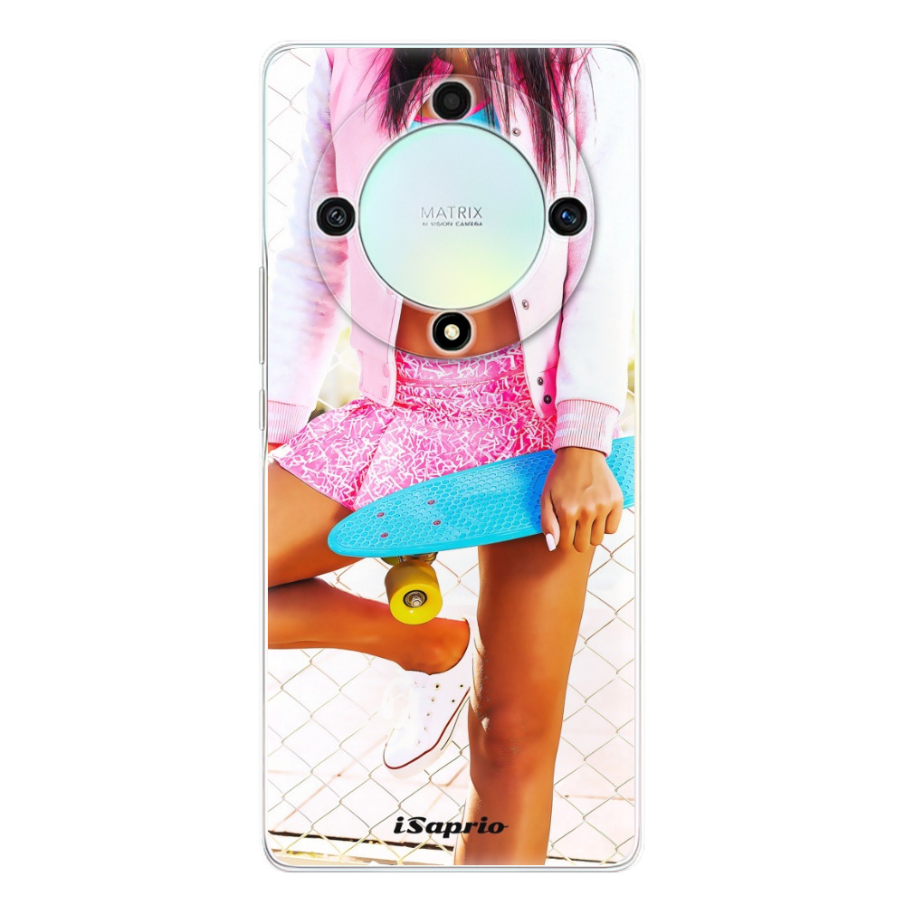 Odolné silikónové puzdro iSaprio - Skate girl 01 - Honor Magic5 Lite 5G
