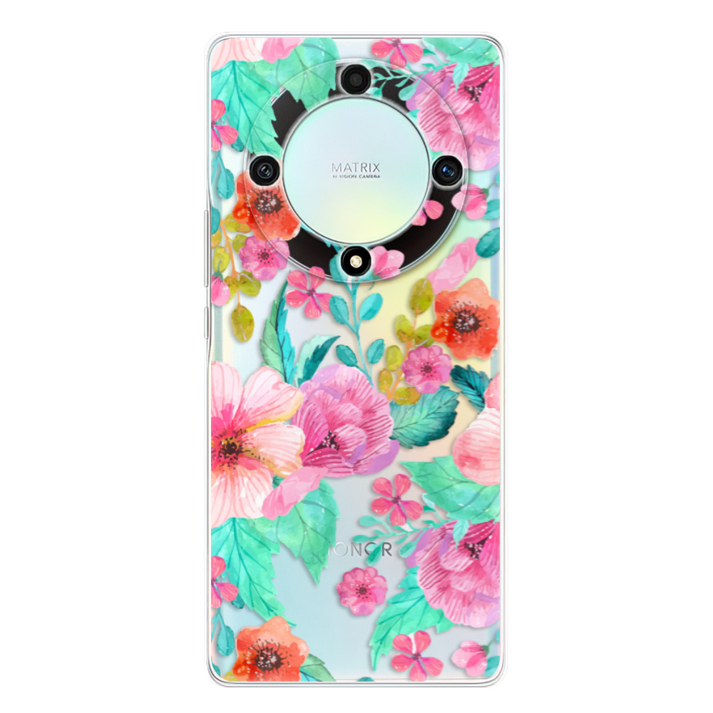 Odolné silikónové puzdro iSaprio - Flower Pattern 01 - Honor Magic5 Lite 5G