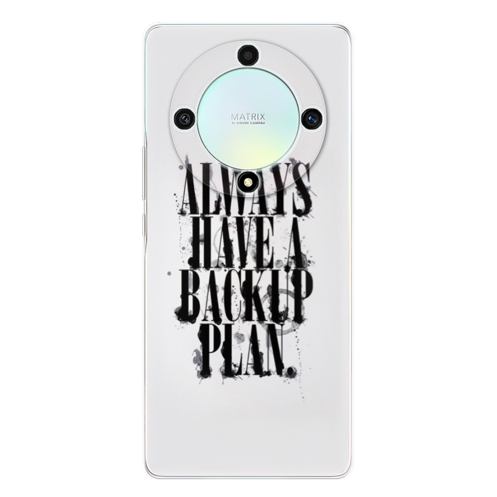Odolné silikónové puzdro iSaprio - Backup Plan - Honor Magic5 Lite 5G