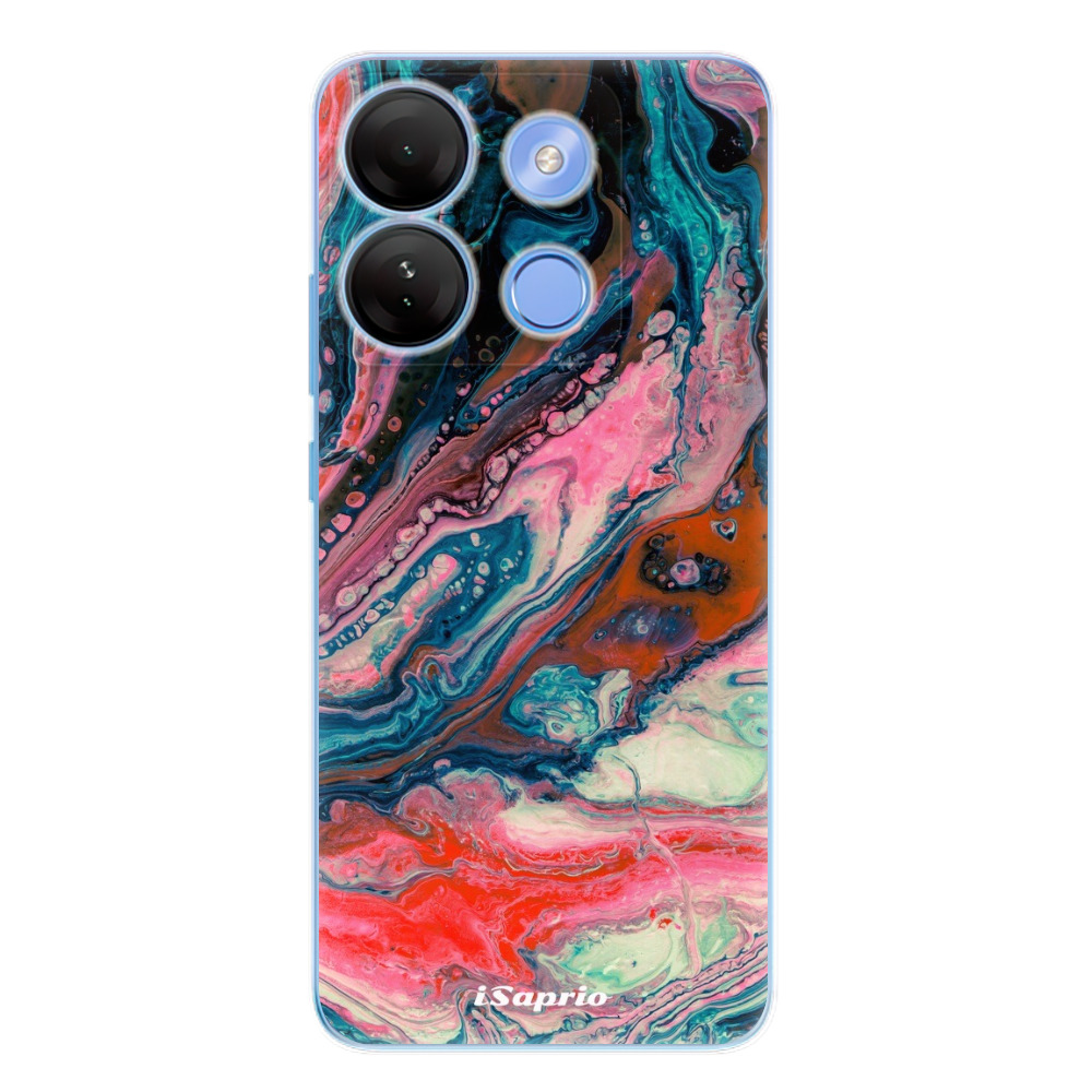 Odolné silikónové puzdro iSaprio - Abstract Paint 01 - Infinix Smart 7