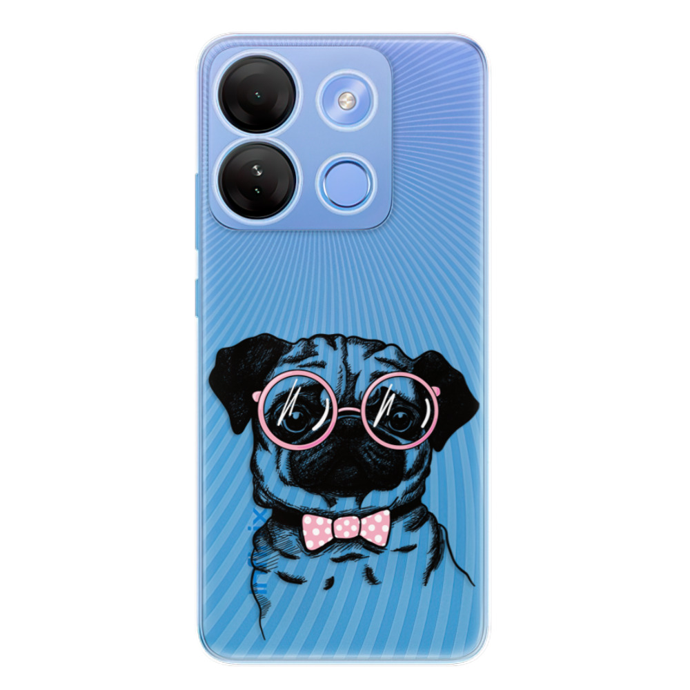 Odolné silikónové puzdro iSaprio - The Pug - Infinix Smart 7