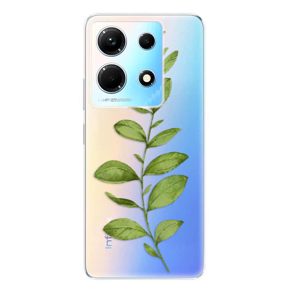Odolné silikónové puzdro iSaprio - Green Plant 01 - Infinix Note 30