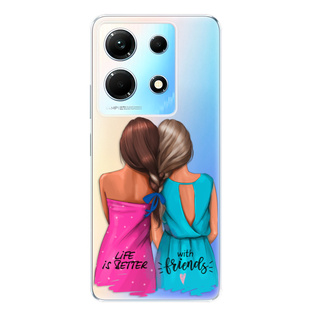 Odolné silikónové puzdro iSaprio - Best Friends - Infinix Note 30