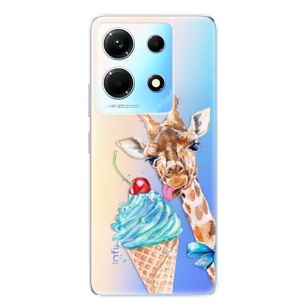 Odolné silikónové puzdro iSaprio - Love Ice-Cream - Infinix Note 30