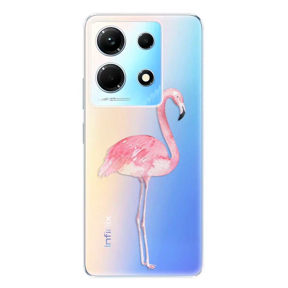 Odolné silikónové puzdro iSaprio - Flamingo 01 - Infinix Note 30