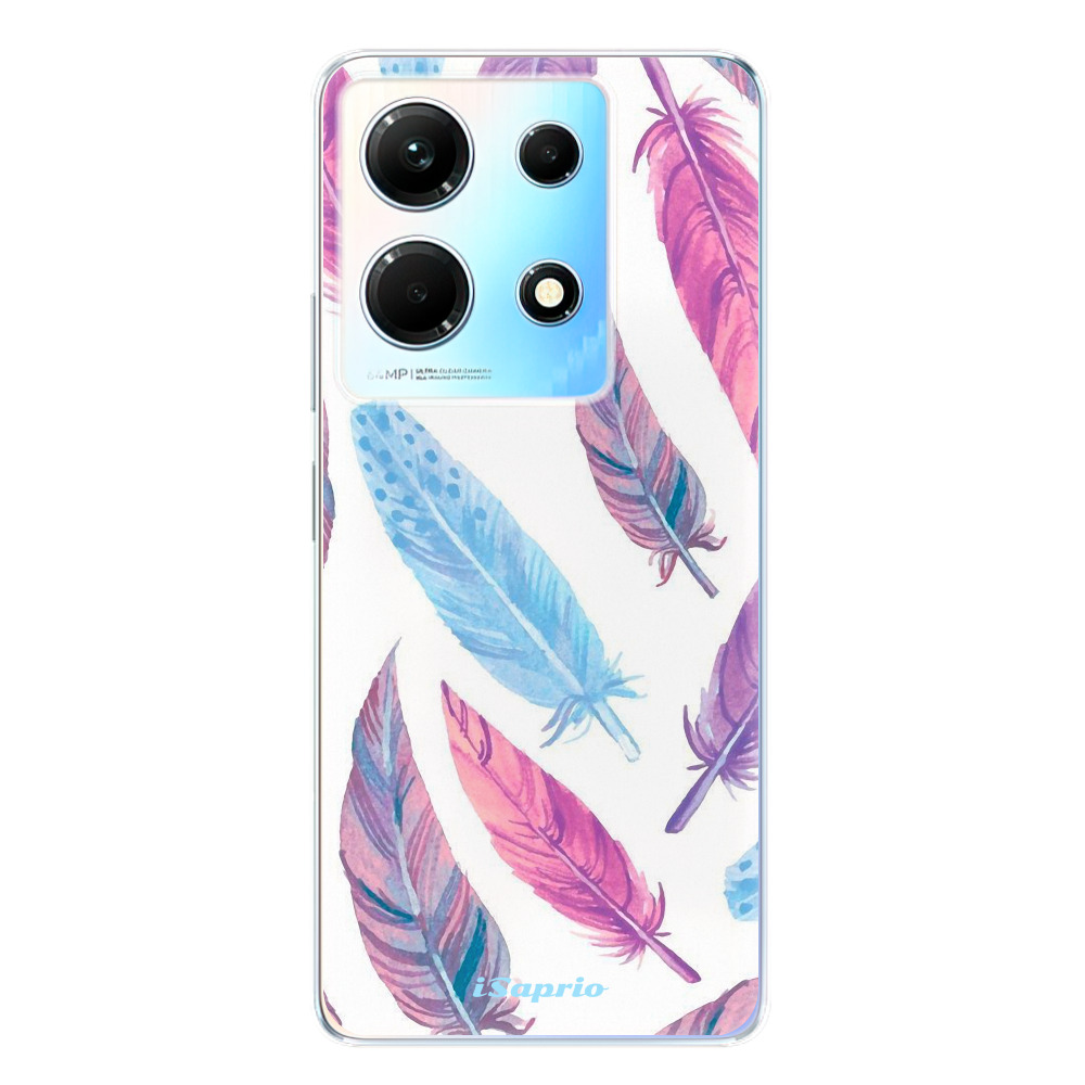 Odolné silikónové puzdro iSaprio - Feather Pattern 10 - Infinix Note 30
