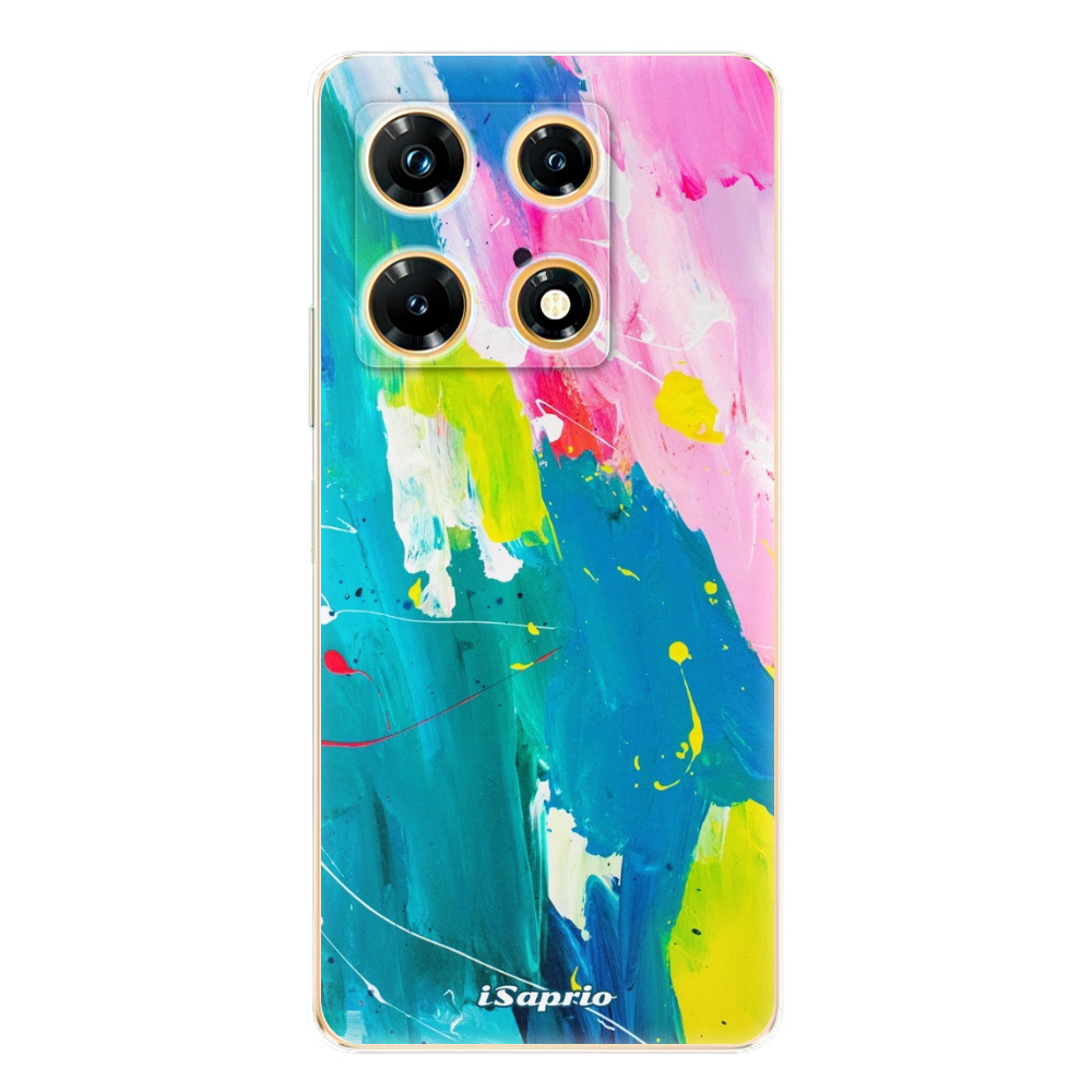 Odolné silikónové puzdro iSaprio - Abstract Paint 04 - Infinix Note 30 PRO