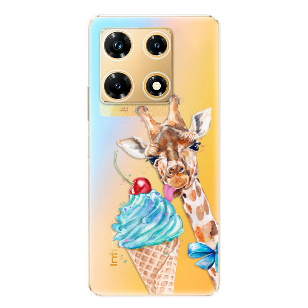 Odolné silikónové puzdro iSaprio - Love Ice-Cream - Infinix Note 30 PRO