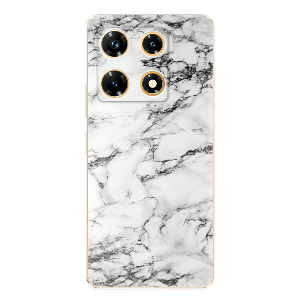 Odolné silikónové puzdro iSaprio - White Marble 01 - Infinix Note 30 PRO