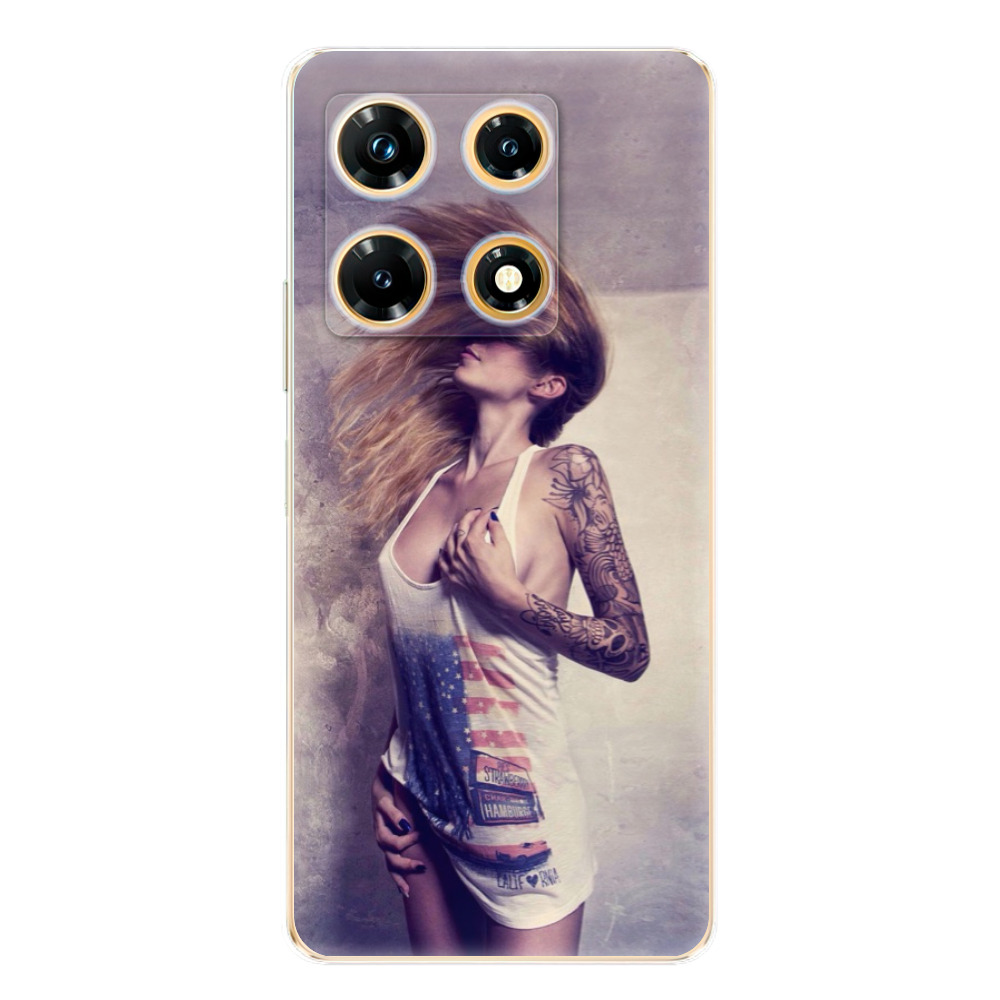 Odolné silikónové puzdro iSaprio - Girl 01 - Infinix Note 30 PRO