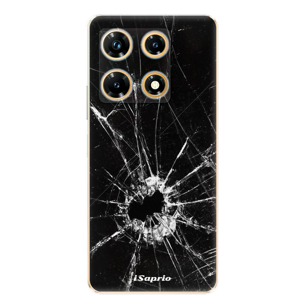 Odolné silikónové puzdro iSaprio - Broken Glass 10 - Infinix Note 30 PRO