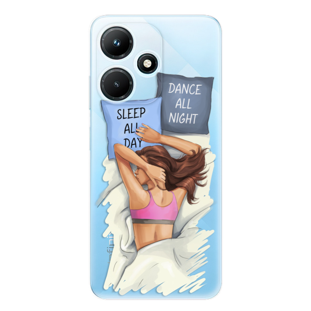 Odolné silikónové puzdro iSaprio - Dance and Sleep - Infinix Hot 30i