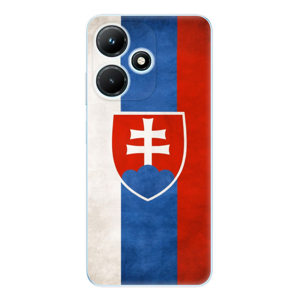Odolné silikónové puzdro iSaprio - Slovakia Flag - Infinix Hot 30i