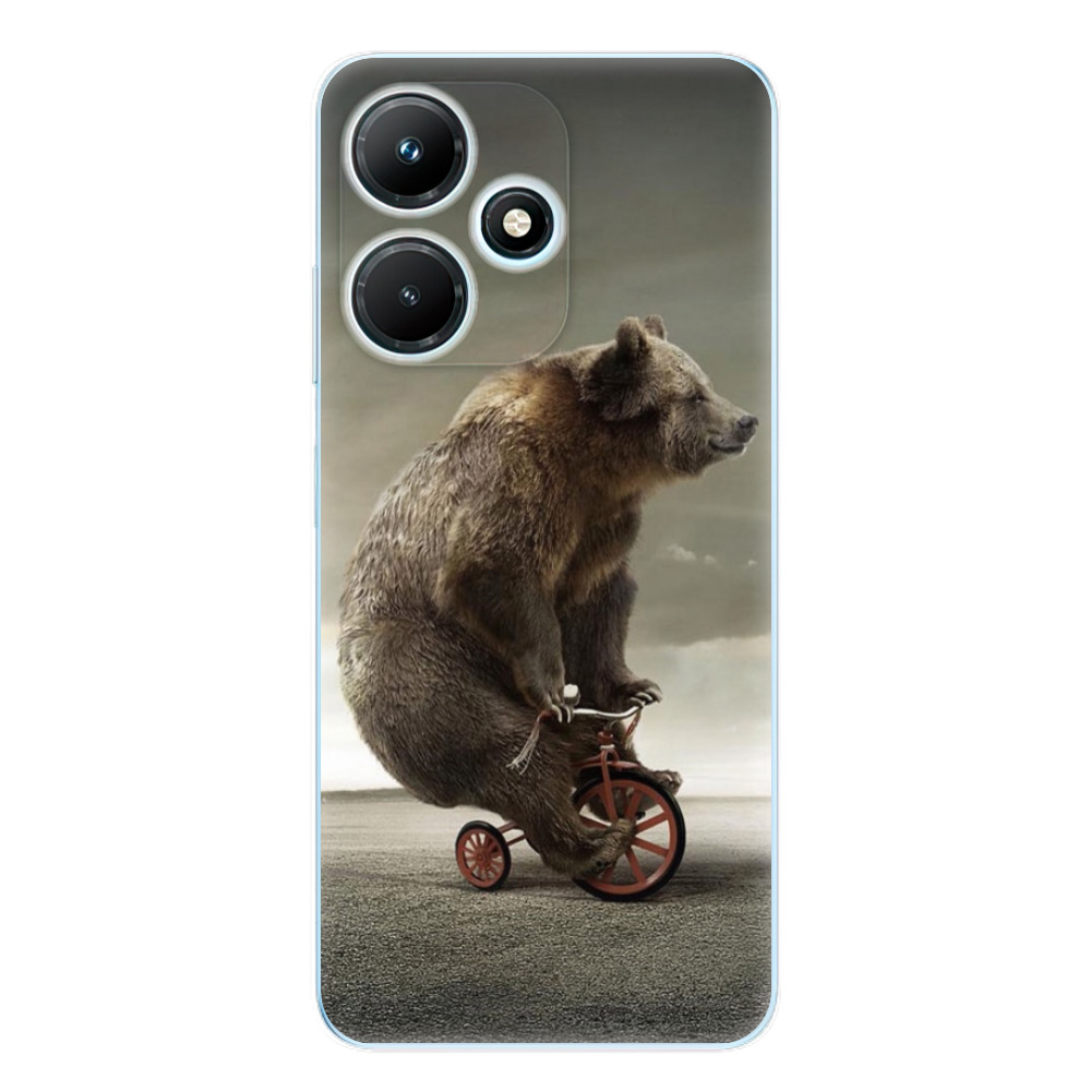 Odolné silikónové puzdro iSaprio - Bear 01 - Infinix Hot 30i