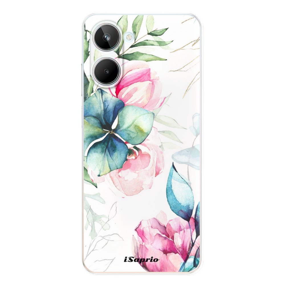 Odolné silikónové puzdro iSaprio - Flower Art 01 - Realme 10