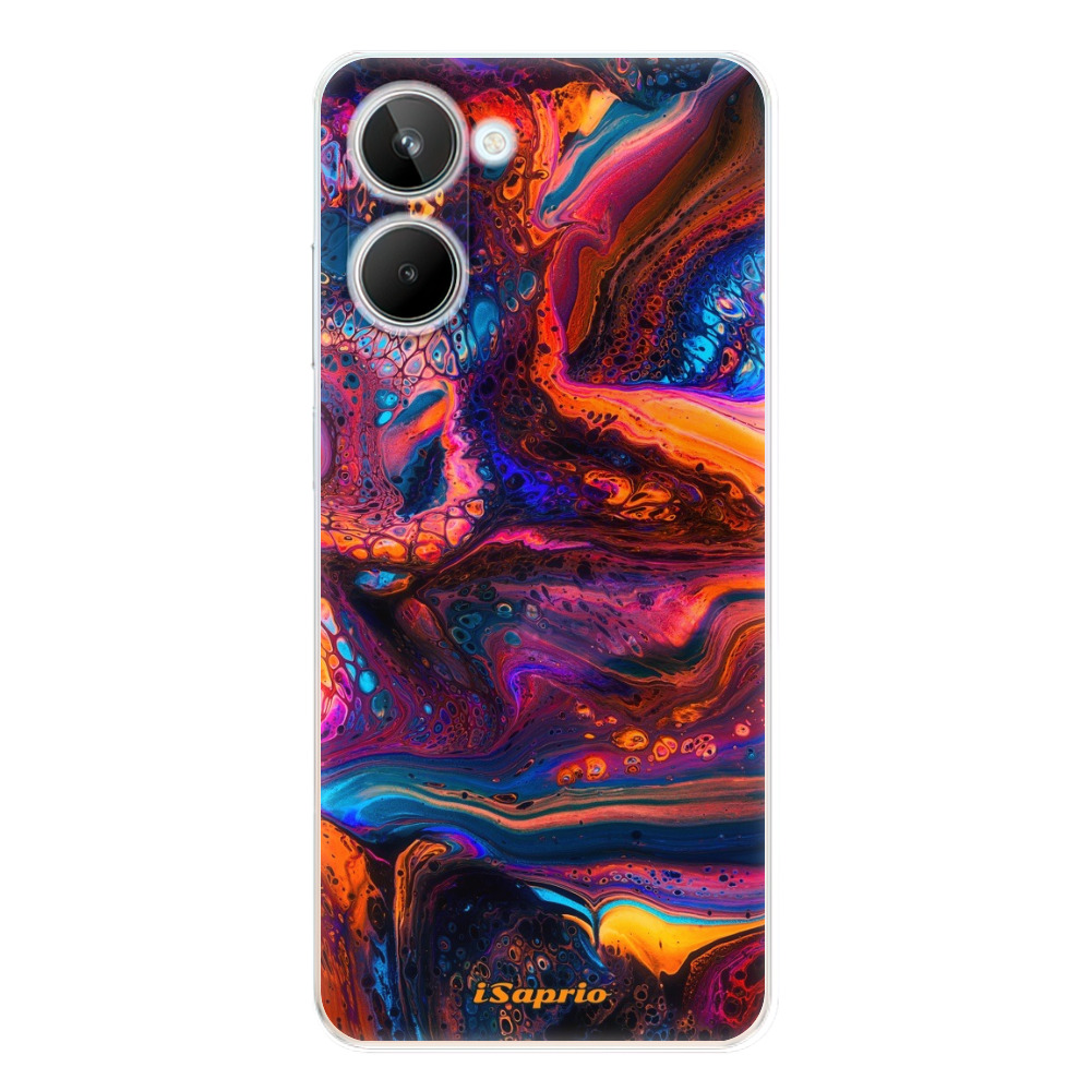 Odolné silikónové puzdro iSaprio - Abstract Paint 02 - Realme 10
