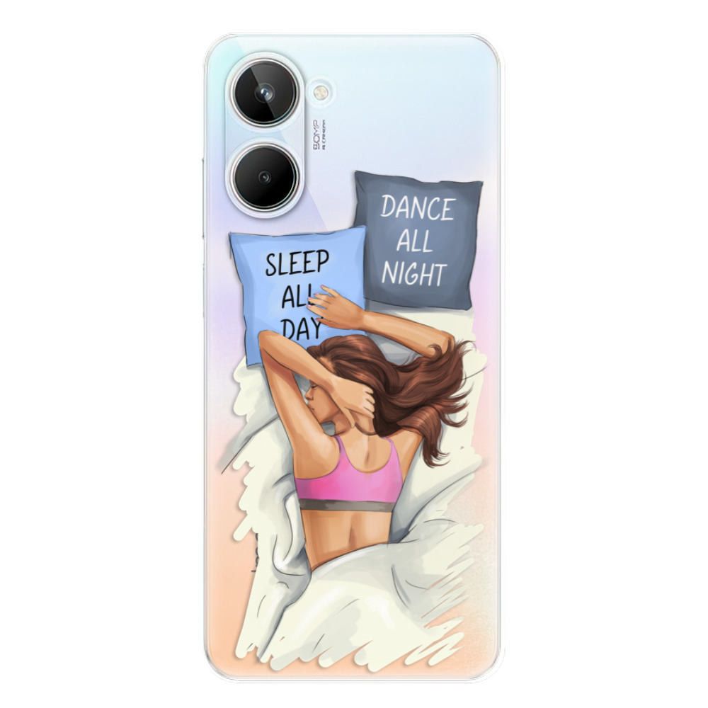 Odolné silikónové puzdro iSaprio - Dance and Sleep - Realme 10