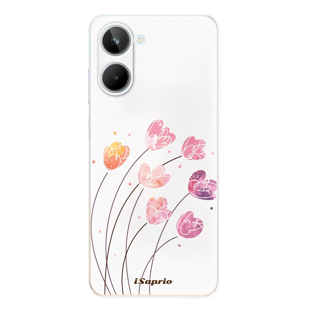 Odolné silikónové puzdro iSaprio - Flowers 14 - Realme 10
