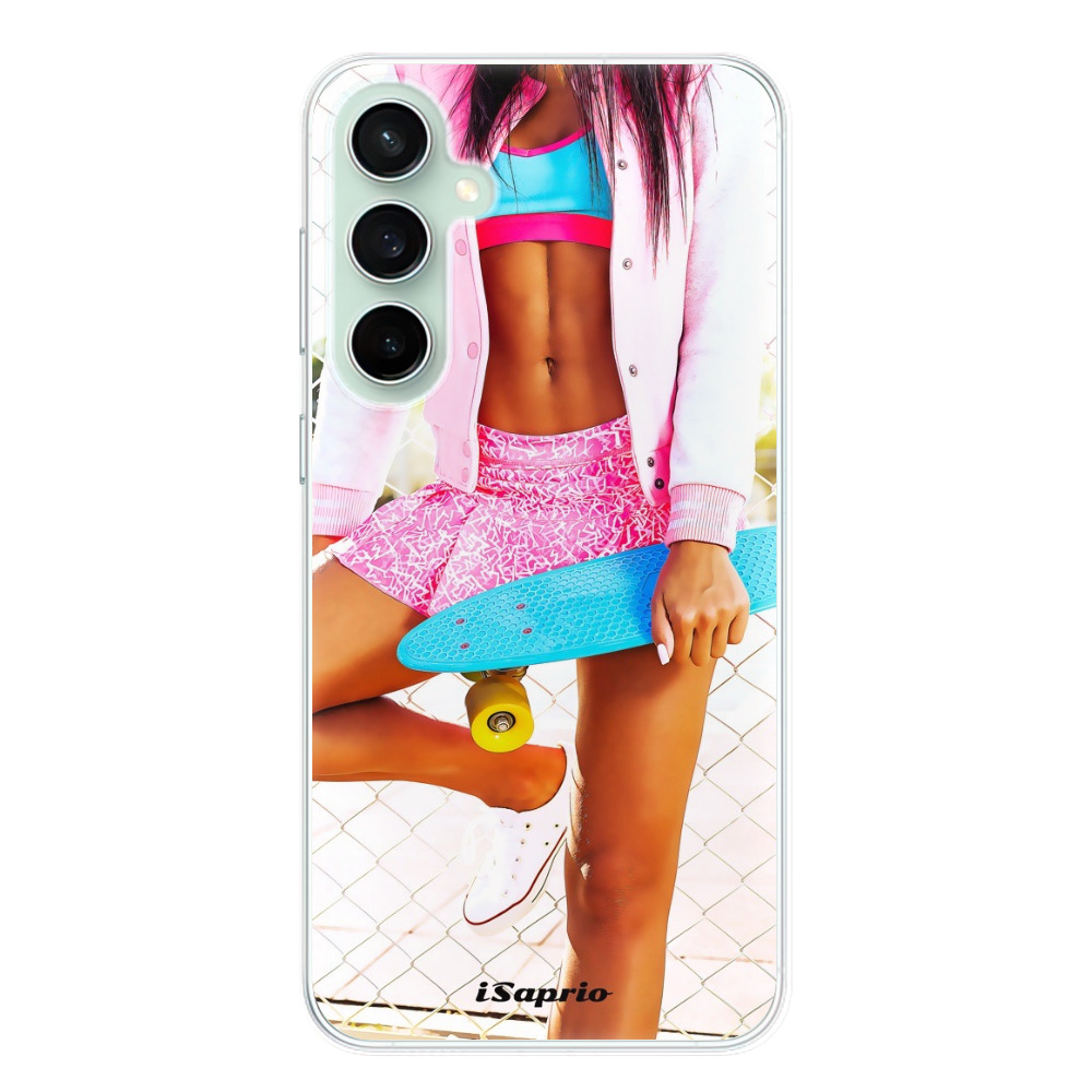 Odolné silikónové puzdro iSaprio - Skate girl 01 - Samsung Galaxy S23 FE