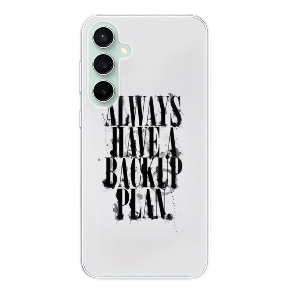 Odolné silikónové puzdro iSaprio - Backup Plan - Samsung Galaxy S23 FE