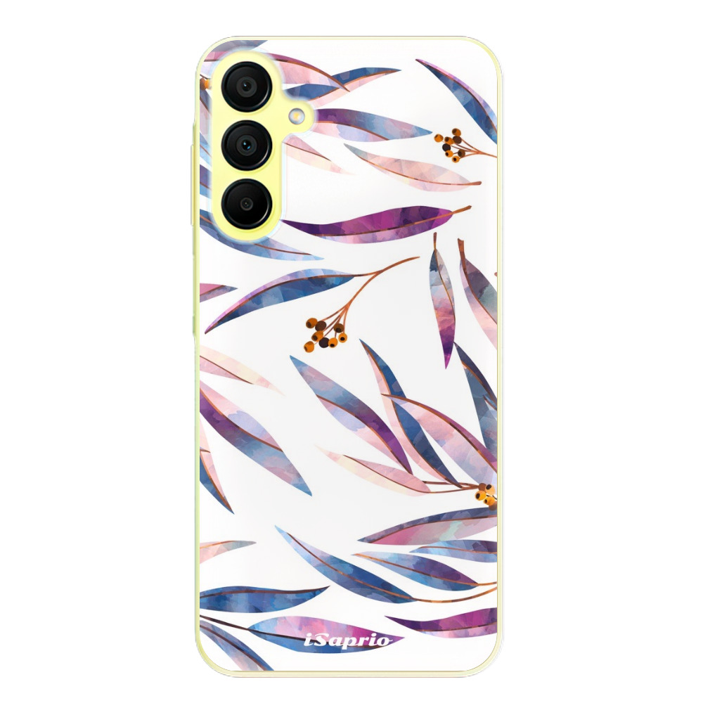 Odolné silikónové puzdro iSaprio - Eucalyptus - Samsung Galaxy A15 / A15 5G