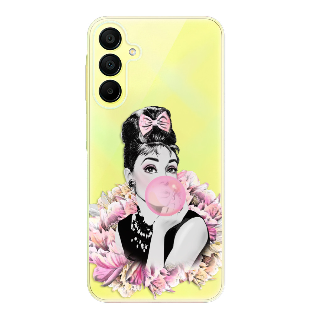 Odolné silikónové puzdro iSaprio - Pink Bubble - Samsung Galaxy A15 / A15 5G