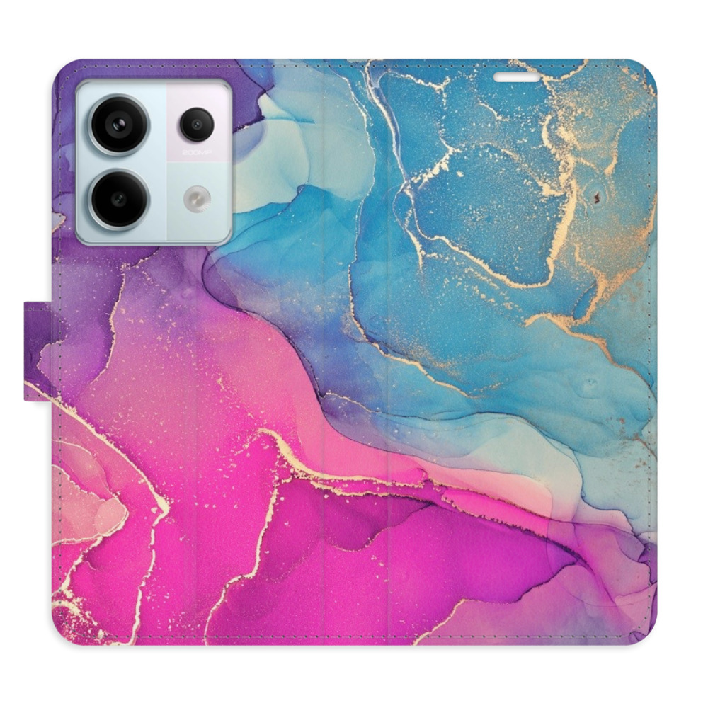 Flipové puzdro iSaprio - Colour Marble 02 - Xiaomi Redmi Note 13 Pro+ 5G