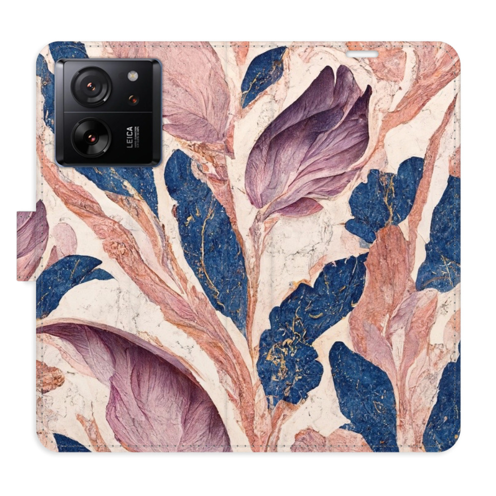 Flipové puzdro iSaprio - Old Leaves 02 - Xiaomi 13T / 13T Pro