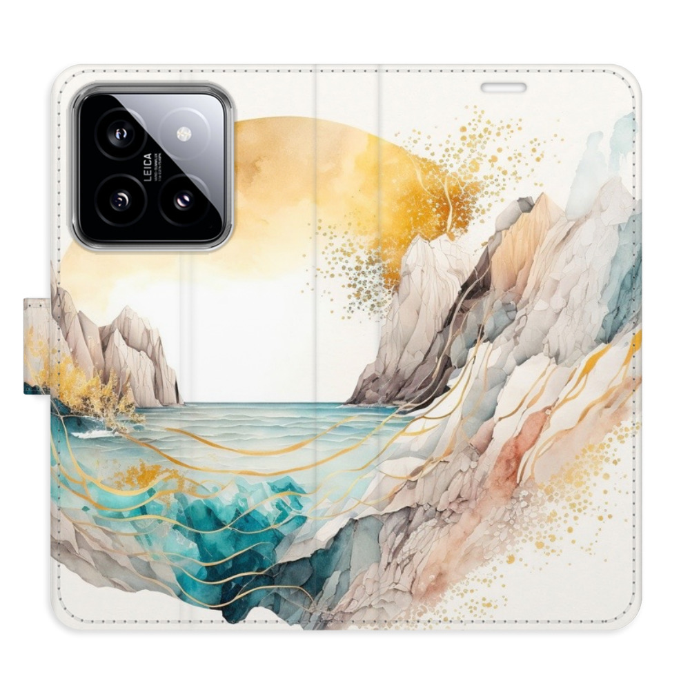 Flipové puzdro iSaprio - Winter in the Mountains - Xiaomi 14