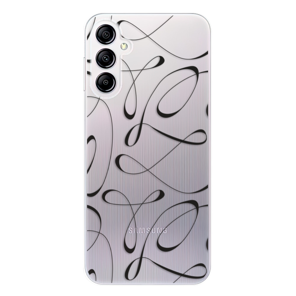 Odolné silikónové puzdro iSaprio - Fancy - black - Samsung Galaxy A14 / A14 5G