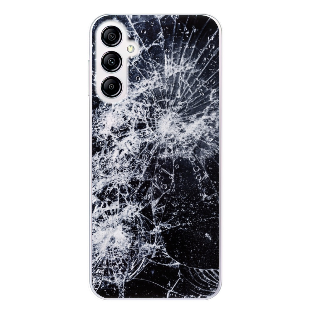 Odolné silikónové puzdro iSaprio - Cracked - Samsung Galaxy A14 / A14 5G