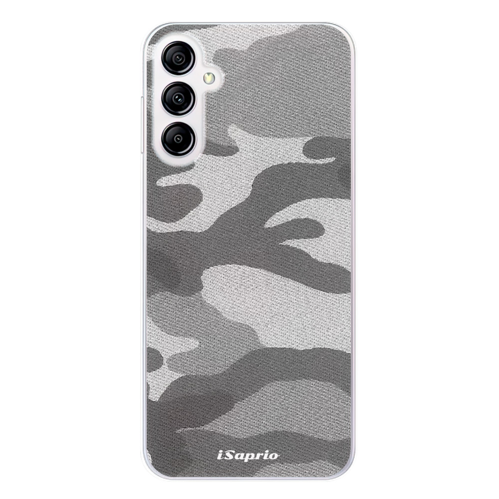Odolné silikónové puzdro iSaprio - Gray Camuflage 02 - Samsung Galaxy A14 / A14 5G