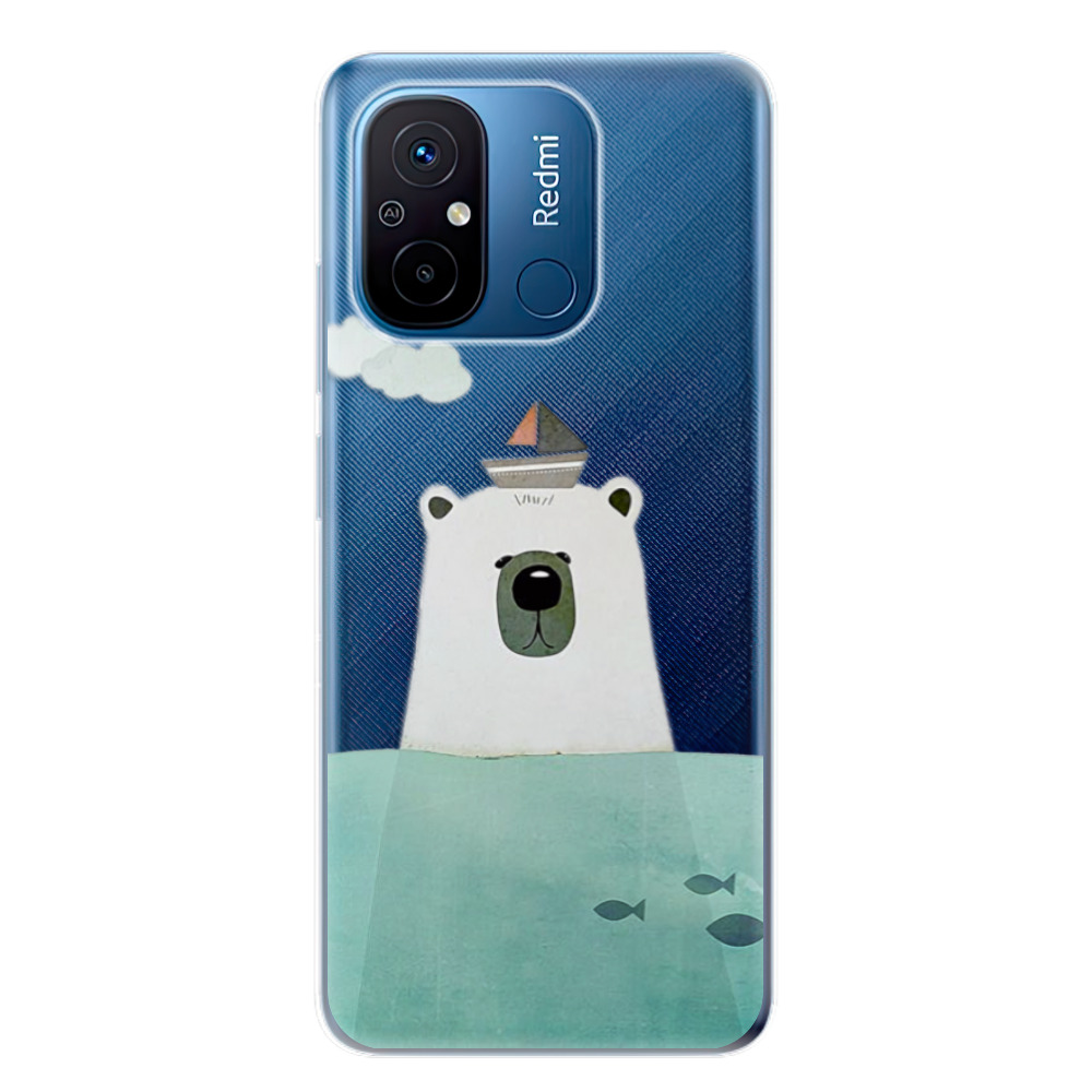 Odolné silikónové puzdro iSaprio - Bear With Boat - Xiaomi Redmi 12C