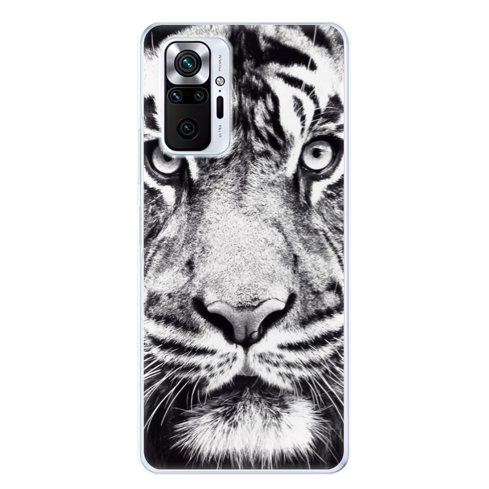 Odolné silikónové puzdro iSaprio - Tiger Face - Xiaomi Redmi Note 10 Pro