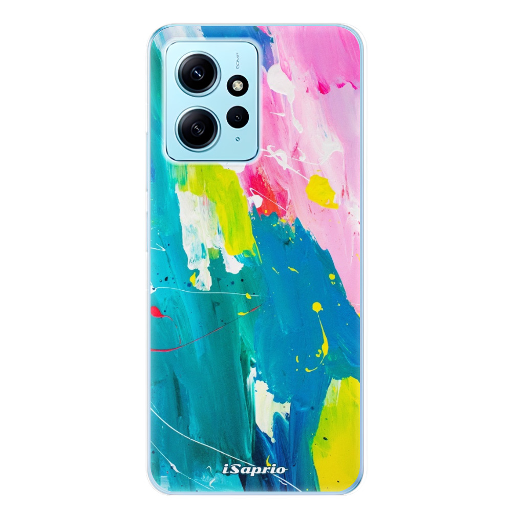 Odolné silikónové puzdro iSaprio - Abstract Paint 04 - Xiaomi Redmi Note 12 5G