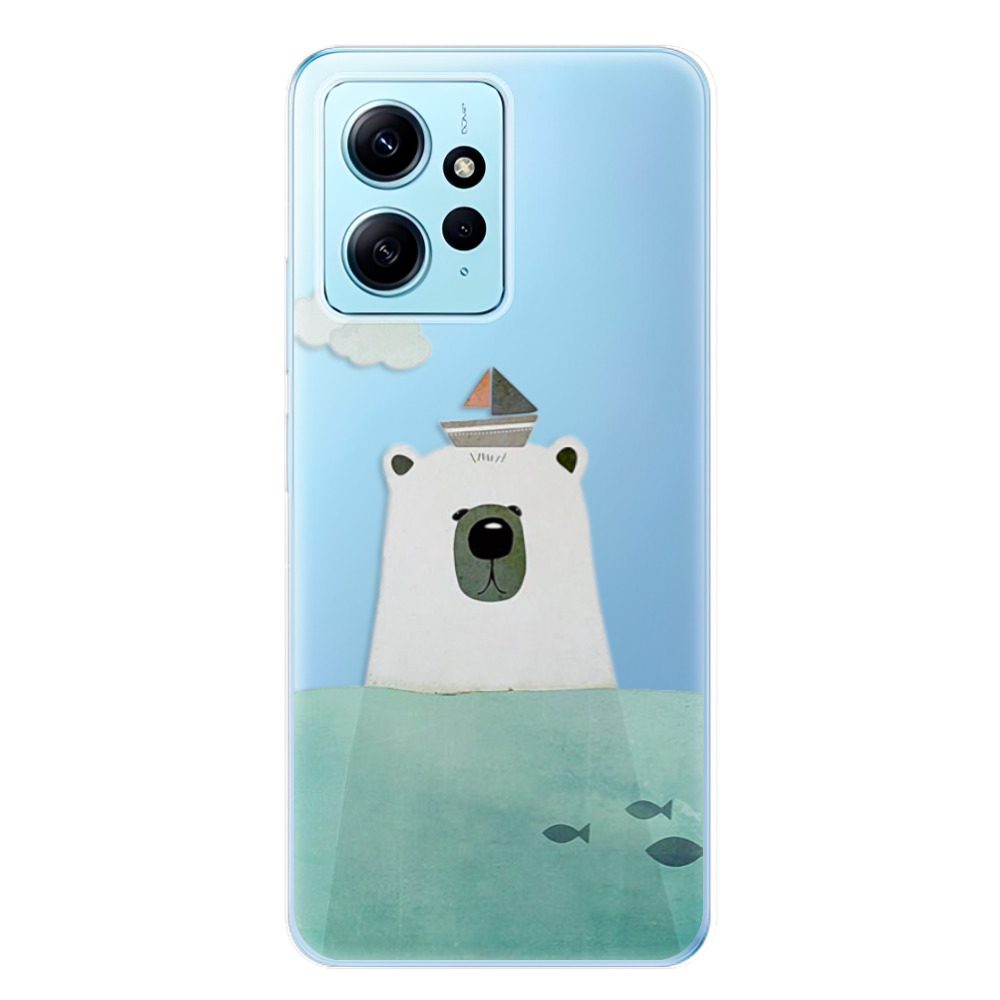 Odolné silikónové puzdro iSaprio - Bear With Boat - Xiaomi Redmi Note 12 5G