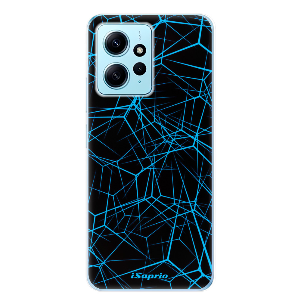 Odolné silikónové puzdro iSaprio - Abstract Outlines 12 - Xiaomi Redmi Note 12 5G