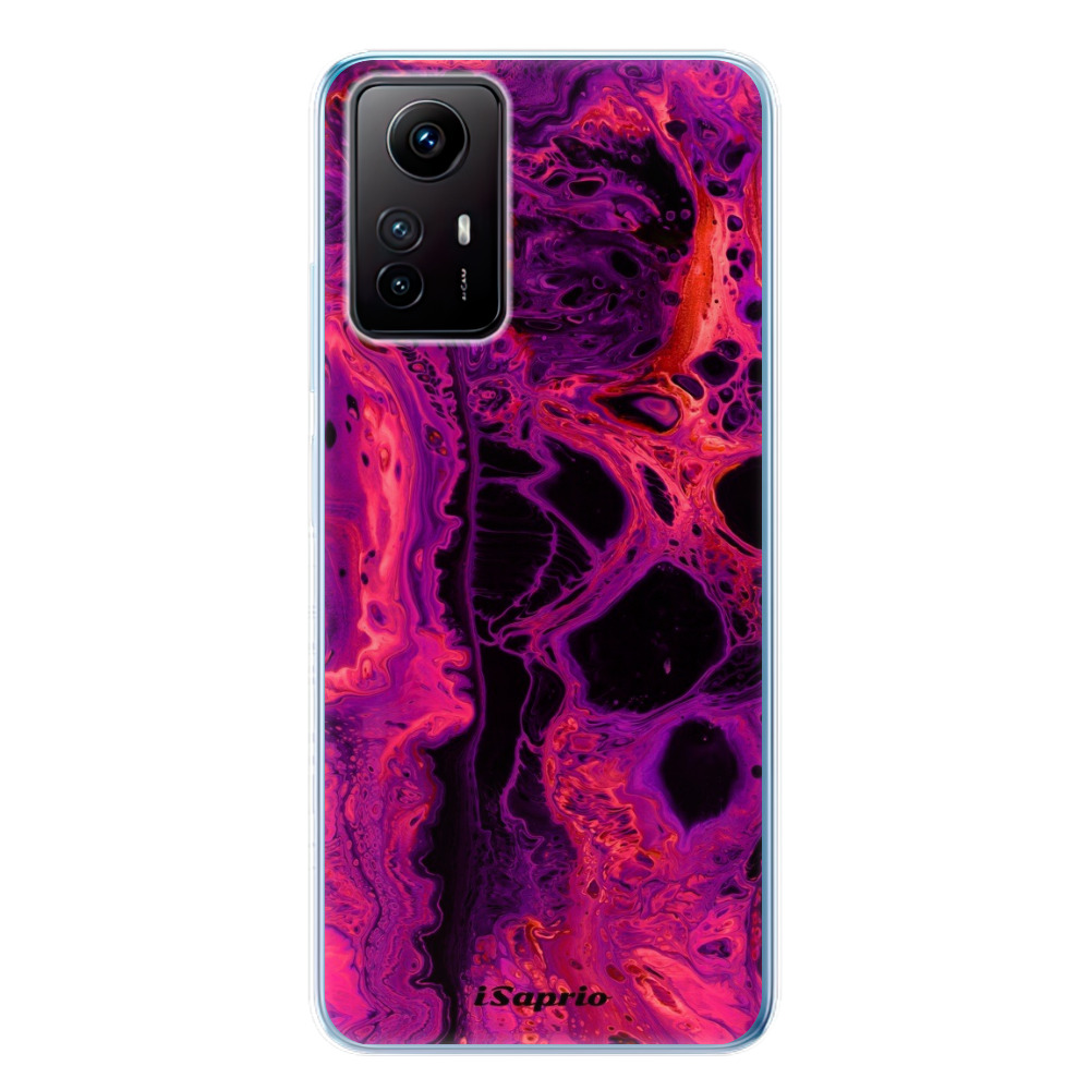 Odolné silikónové puzdro iSaprio - Abstract Dark 01 - Xiaomi Redmi Note 12S