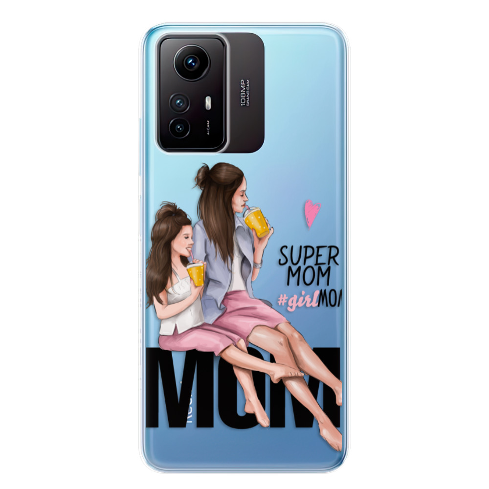Odolné silikónové puzdro iSaprio - Milk Shake - Brunette - Xiaomi Redmi Note 12S