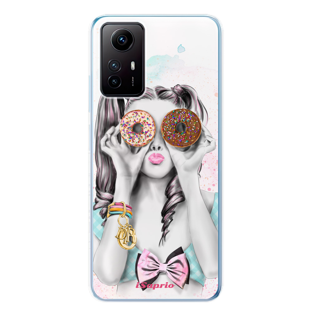 Odolné silikónové puzdro iSaprio - Donuts 10 - Xiaomi Redmi Note 12S