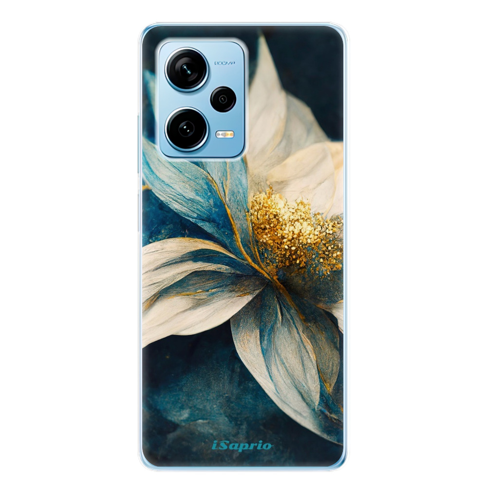 Odolné silikónové puzdro iSaprio - Blue Petals - Xiaomi Redmi Note 12 Pro+ 5G