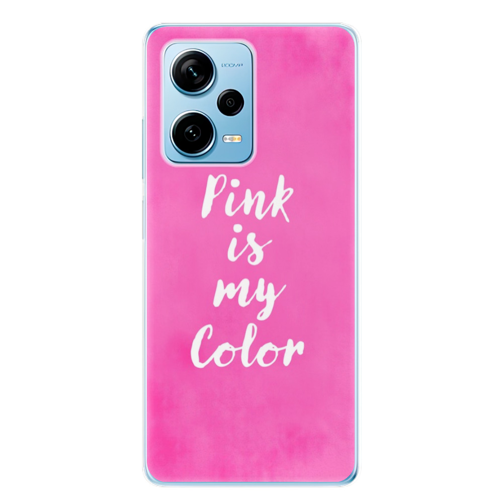 Odolné silikónové puzdro iSaprio - Pink is my color - Xiaomi Redmi Note 12 Pro+ 5G