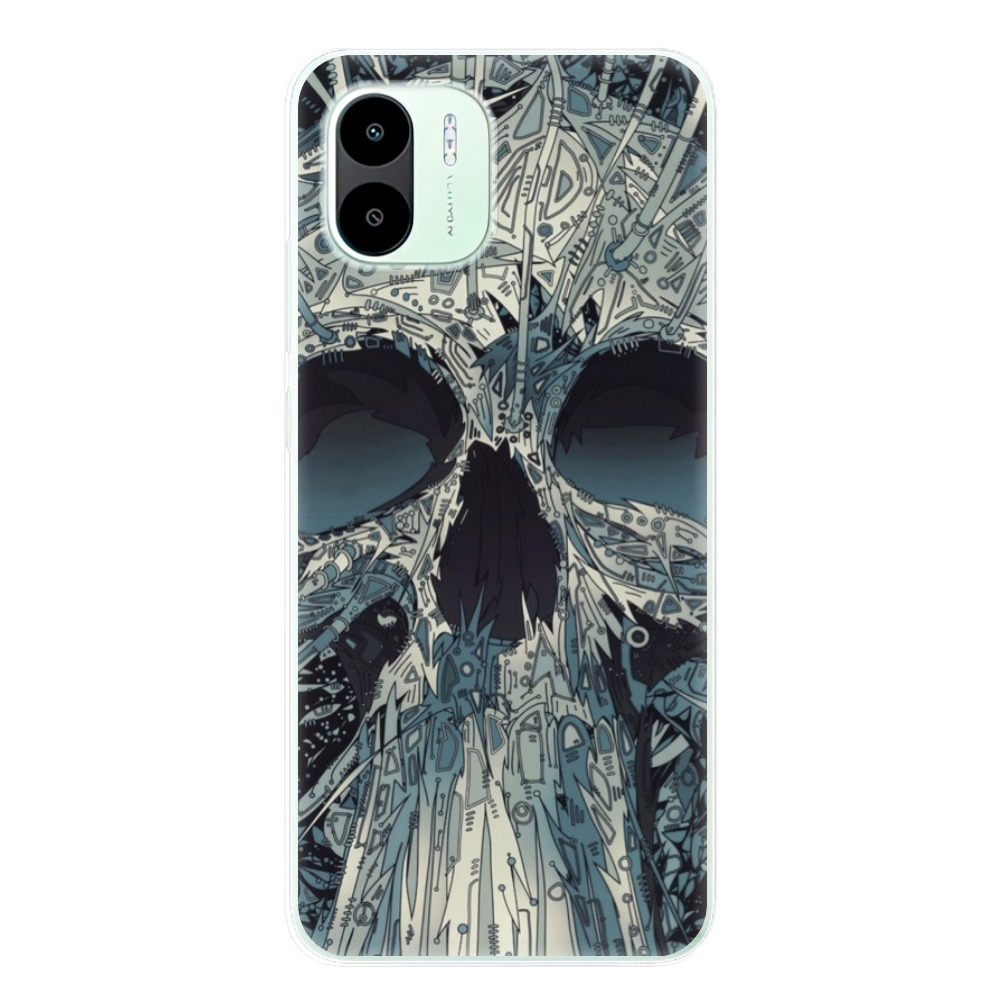 Odolné silikónové puzdro iSaprio - Abstract Skull - Xiaomi Redmi A1 / A2